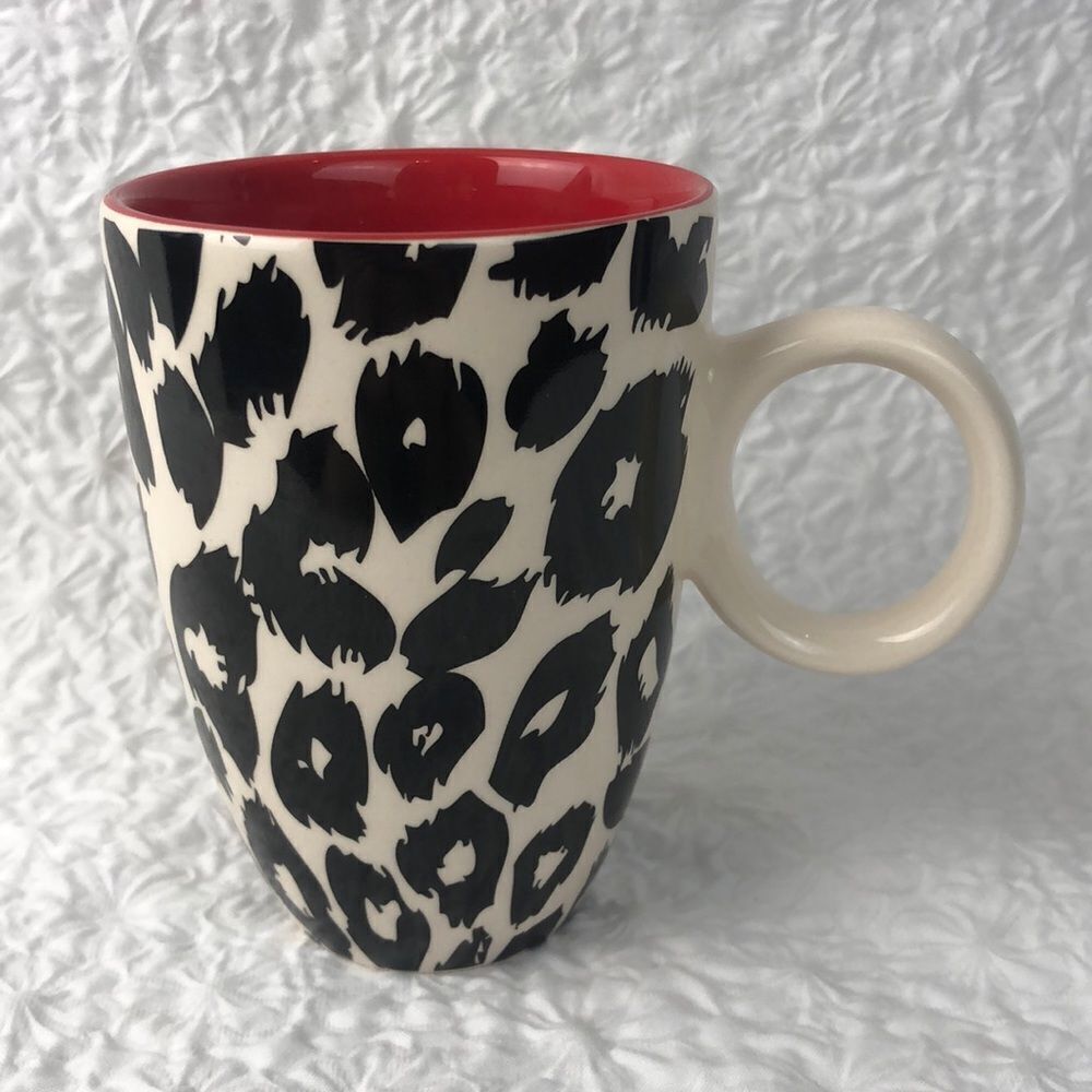 Mary Kay animal print coffee mug